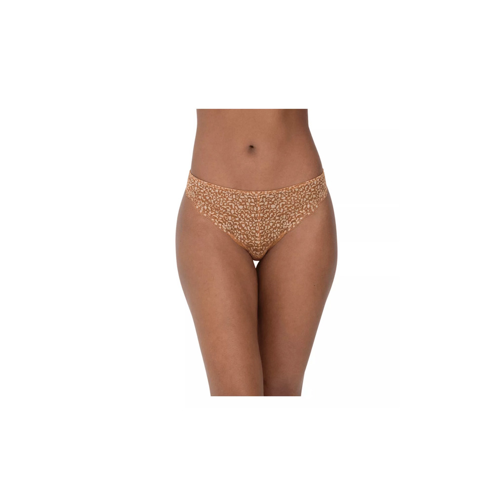 Skarlett Blue Women's Rouse Lace Front Thong Ginger/Ivory Size 2XL